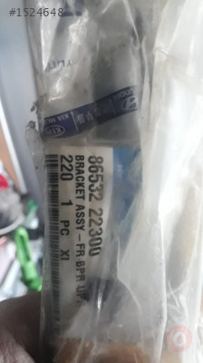 ACCENT 98/2000 MODEL ARASI ÖN TAMPON ORTA DEMİRİ