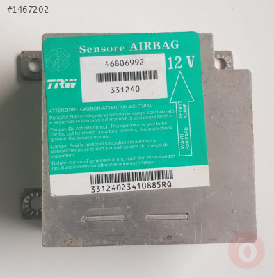 FİAT PALİO SİENA 1.2 8V AİRBAG BEYNİ