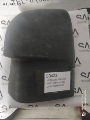 OEM; 9018850302 MERCEDES SPRİNTER ÇIKMA  SAĞ TAMPON KÖŞE