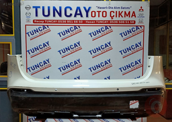 NİSSAN QASHQAİ ARKA TAMPON 2017-2021 TEMİZDİR