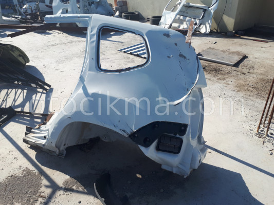 DACİA DUSTER ARKA SOL ÇAMURLUK KESME BEYAZ 2012 2015