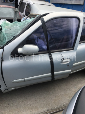 Renault clio sol ön kapı hatasız gri renkte
