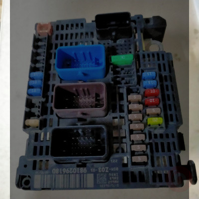 Citreon C4 Picasso sigorta kutusu motor içi