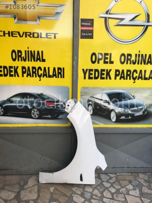 OPEL ASTRA J BEYAZ SOL ÖN ÇAMURLUK ÇIKMA TEMİZ MALZEMELER