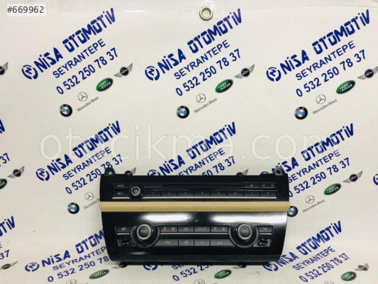 BMW 5 SERİSİ F10 KASA KLİMA KONTROL PANELİ SÖKME 6805770