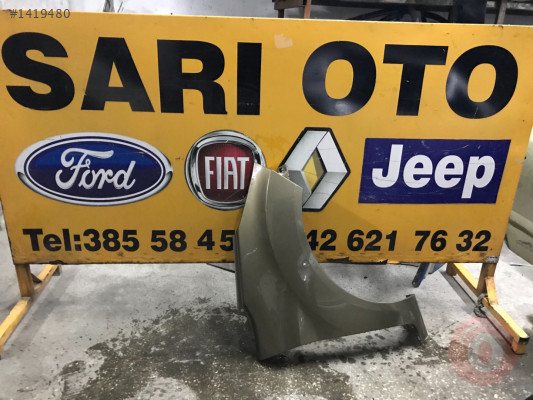 Fiesta MK6 sağ ön çamurluk çıkma orjinal hatasız kahverengi