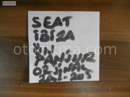 SEAT İBİZA ÖN PANJUR 2002-2005 MODEL ORJİNAL ÇIKMA