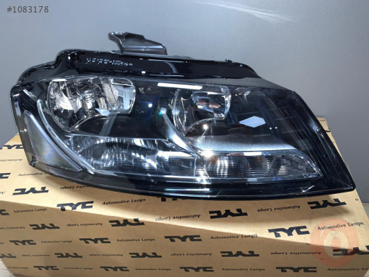 AUDİ A3 09-12  SAĞ ÖN FAR EL.MOTORLU 8P0941004BL-8P0941004AJ