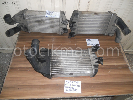 OPEL ASTRA H İNTERKOL RADYATÖR 1.3 CDTİ ORJİNAL
