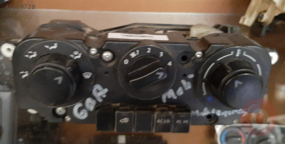 mahindra goa çıkma klima kontrol paneli
