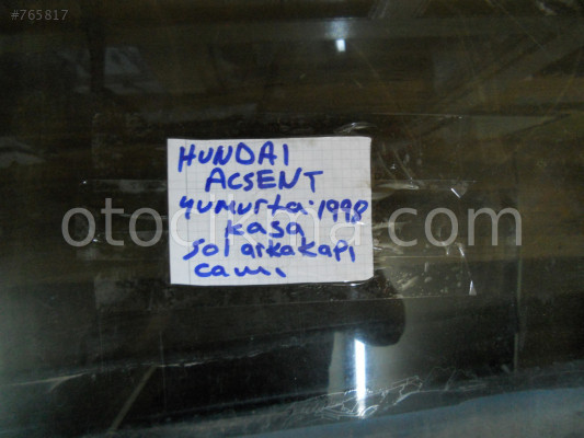HYUNDAİ ACCENT SOL ARKA KAPI ORJİNAL ÇIKMA