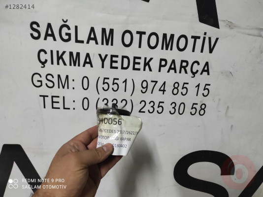 OEM1020180402 MERCEDES 2517-2622-3031 ÇIKMA MOTOR YAĞI KAPAK