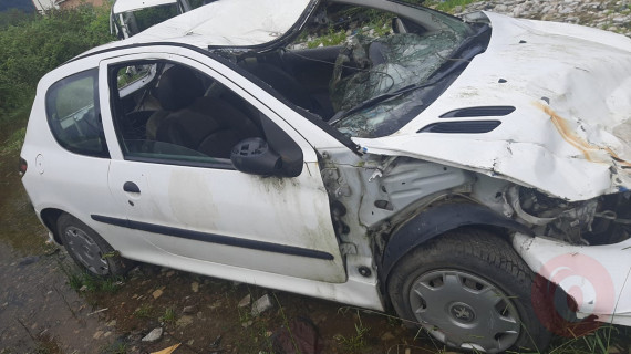 peugeot 206 kesme hasarlı kasa kupa