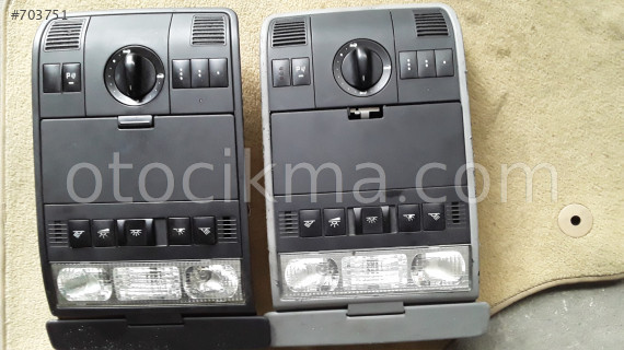 PORSCHE CAYENNNE SANRUF KONTROL PANELİ