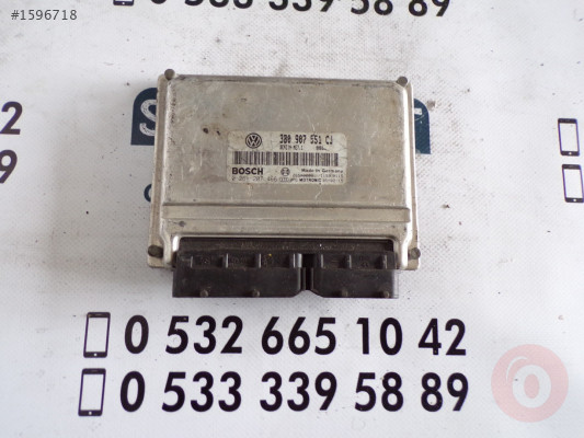 ÇIKMA Audi A6 Motor Beyni Ünitesi 3B0 907 551 CJ