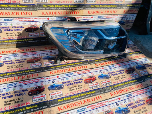 Dacia sandero ledli sag ön far (çıkma parça)