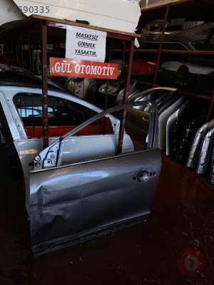 RENAULT MEGANE 3 ORİJİNAL ÇİKMA SOL ON KAPI GÜL OTOMOTIV