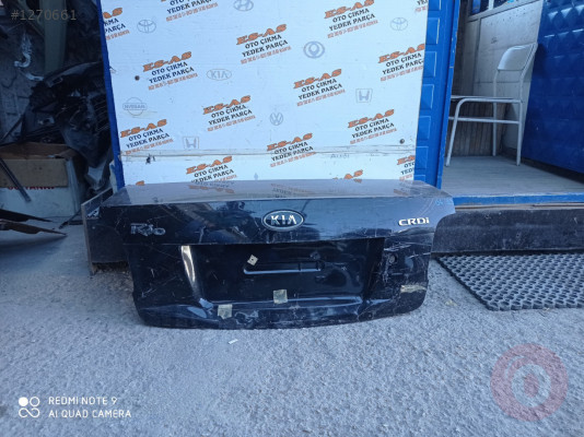 Kia Rio Arka Bagaj Kapağı 2006-2011