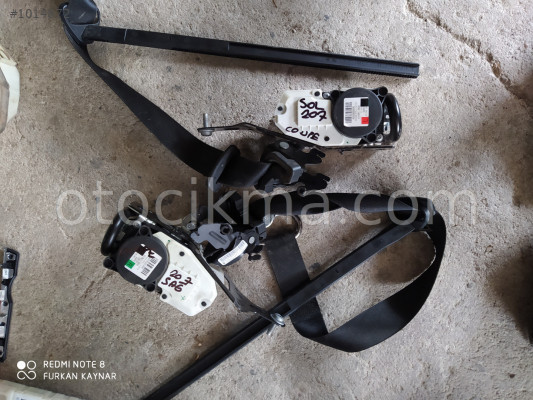 2015 Mercedes w207 coupe çıkma emniyet kemeri