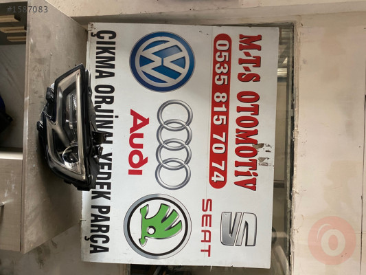 AUDİ A3 SOL LEDLİ FAR 2016-2019