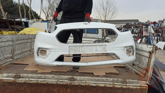 FORD COURİER ÖN TAMPON BEYAZ ÇIKMA ORİJİNAL 2018-20