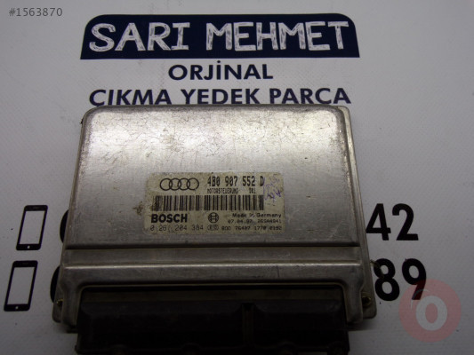 ÇIKMA AUDİ A6 C5 2.4 MOTOR BEYNİ 4B0907552D - 4B0 907 552 D