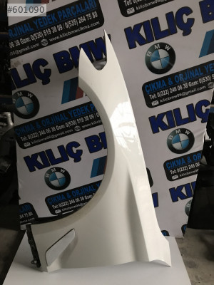 BMW G30 520 530 2017-19 ÇIKMA ORJİNAL SOL ÖN ÇAMURLUK BEYAZ