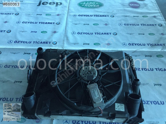 BMW 3 E90 320 DİESEL KLİMA FANI VE RADYATÖR SETİ 17427801993