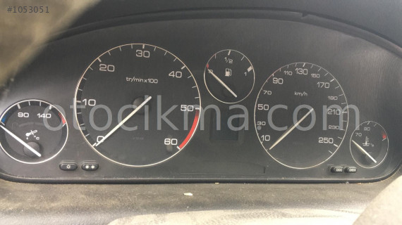 peugeot 607 2.2 dizel orjinal otomatik kilometre saati