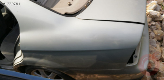 chevrolet evanda sol arka çamurluk kesme.