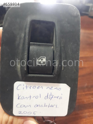 Citroen nemo 2005 cam anahtari kontrol düğmesi