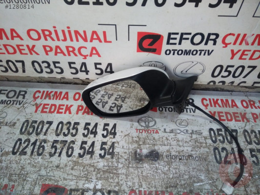 TOYOTA AURİS SOL AYNA ORJİNAL ÇIKMA YEDEK PARÇA 2010-2012