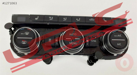 5E0907044AS KLİMA KONTROL PANELİ SKODA OCTAVİA 2018 >>