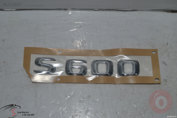 MERCEDES S SERİSİ A222 W222 S600 ARMA BAGAJ ARKA ARMA