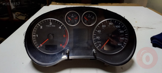 8P0920981A - Audi A3 Gösterge Saati Orjinal Çıkma