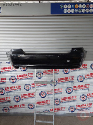 BMW E90 2009-2012 SIYAH ARKA TAMPON-DÜZCE ÇIKMA