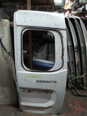 DACIA DOKKER ORİJINAL ÇIKMA SAĞ ARKA KAPI GÜL OTOMOTIV