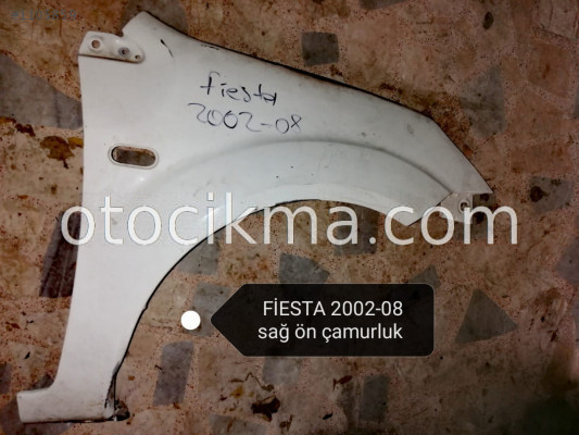 FORD FİESTA SAĞ ÖN ÇAMURLUK BEYAZ ÇIKMA ORİJİNAL 2002-08