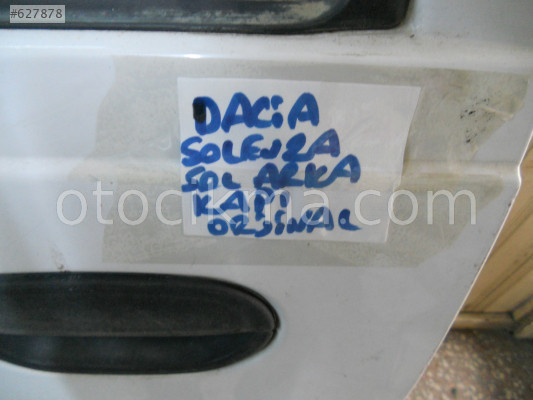 DACİA SOLENZA SOL ARKA KAPI ORJİNAL ÇIKMA HATASIZ