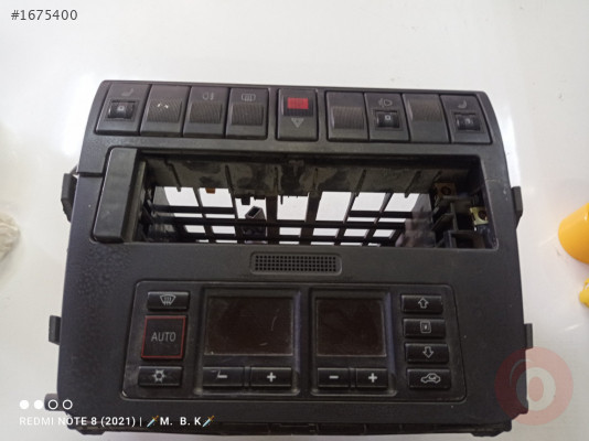 Audi A4 klima kontrol paneli orj çıkma