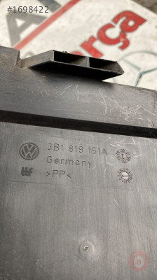 3B1819151A vw passat b5 kalorifer alt hava dağıtım kanalı