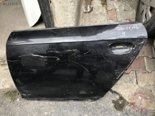 2006-2011 A6 SOL ARKA KAPI AUDİ ORJİNAL ÇIKMA PARÇA