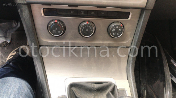 volkswagen golf 2015 çıkma kalorifer kumanda paneli