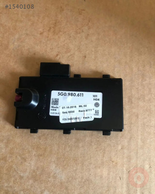 5G0980611 KONTROL ÜNİTESİ KAPLİN ANTENİ
