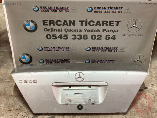 MERCEDES W202 USA TİPİ KARE PLAKALI BAGAJ KAPAĞI