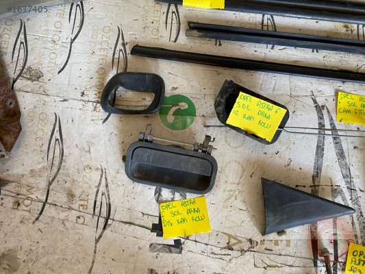 OPEL ASTRA F SOL ARKA KAPI CAM KRİKOSU MANUEL 1990-1998