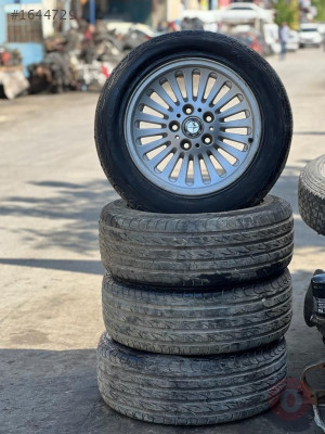 BMW E34 16 İNÇ ORJİNAL JANT LASTİK TAKIMI