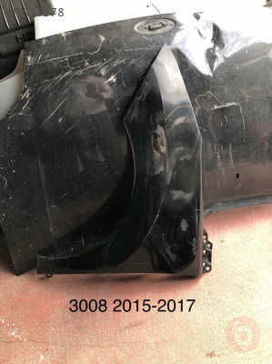 Pejo 3008 sol ön çamurluk çıkma orjinal