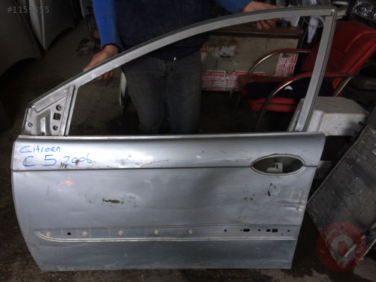 2006 model Citroen C5 çıkma sol ön kapı