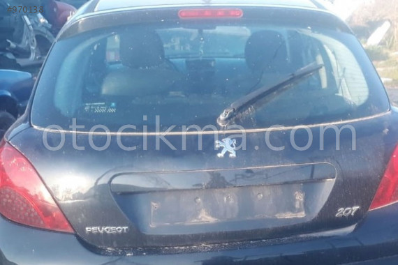 2009 model peugeot 207 1.4 çıkma bagaj kapağı